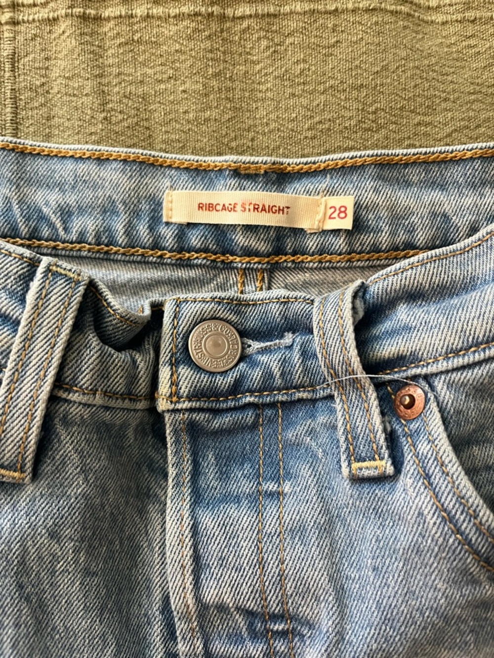 Levi's Ribcage Straight Jeans - Picture 5 of 6